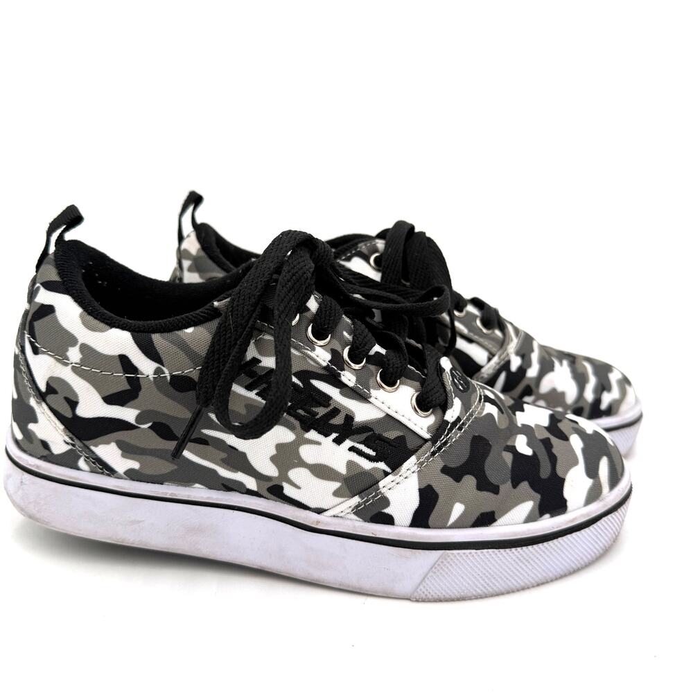 Heelys Pro 20 Prints Charcoal Grey Camo Skate Shoes Sneakers Size Youth 4